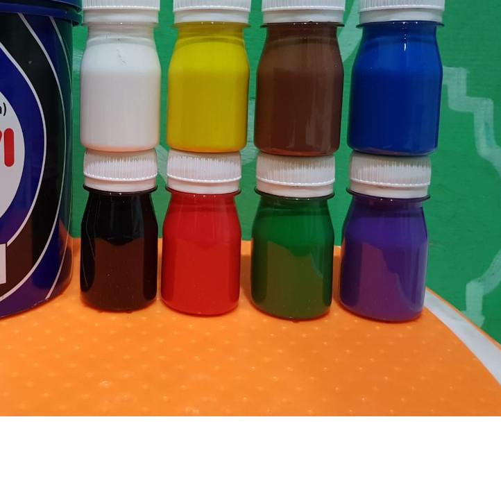 

➣ Paket Cat Acrylic Lukis Kaligrafi Dekorasi Hiasan Mushaf Isi 1 paket (8 Botol) ✪