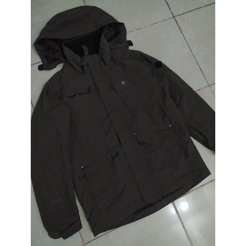 JAKET GORETEX BLACK YAK