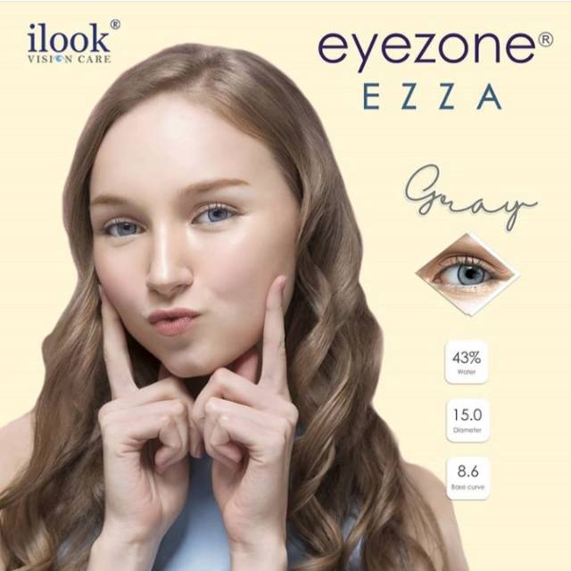 Softlens warna Natural Diameter 15 Eyezone Ezza