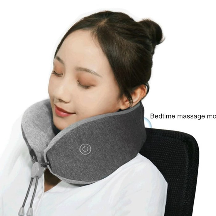 LEFAN LF Neck Pillow Massager LF-J003 Bantal Travel Pijat Leher