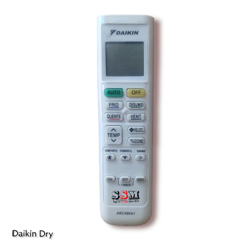 REMOT AC DAIKIN DRY REMOT AC DAIKIN R32