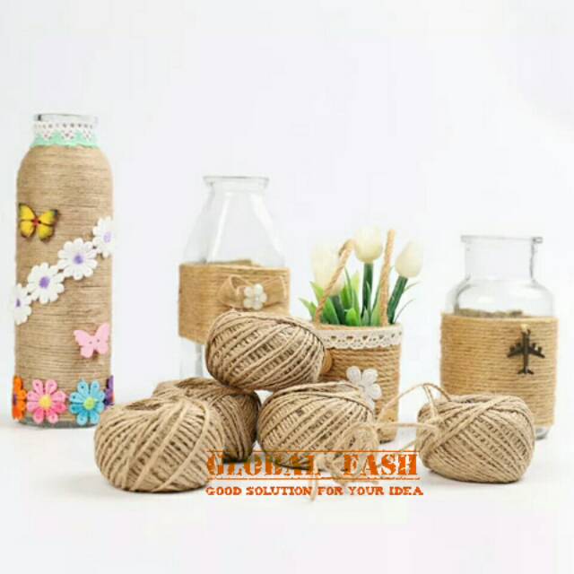 

tali rami / tali benang goni vintage / tali dekorasi / tali benang aksesoris / tali hangtag