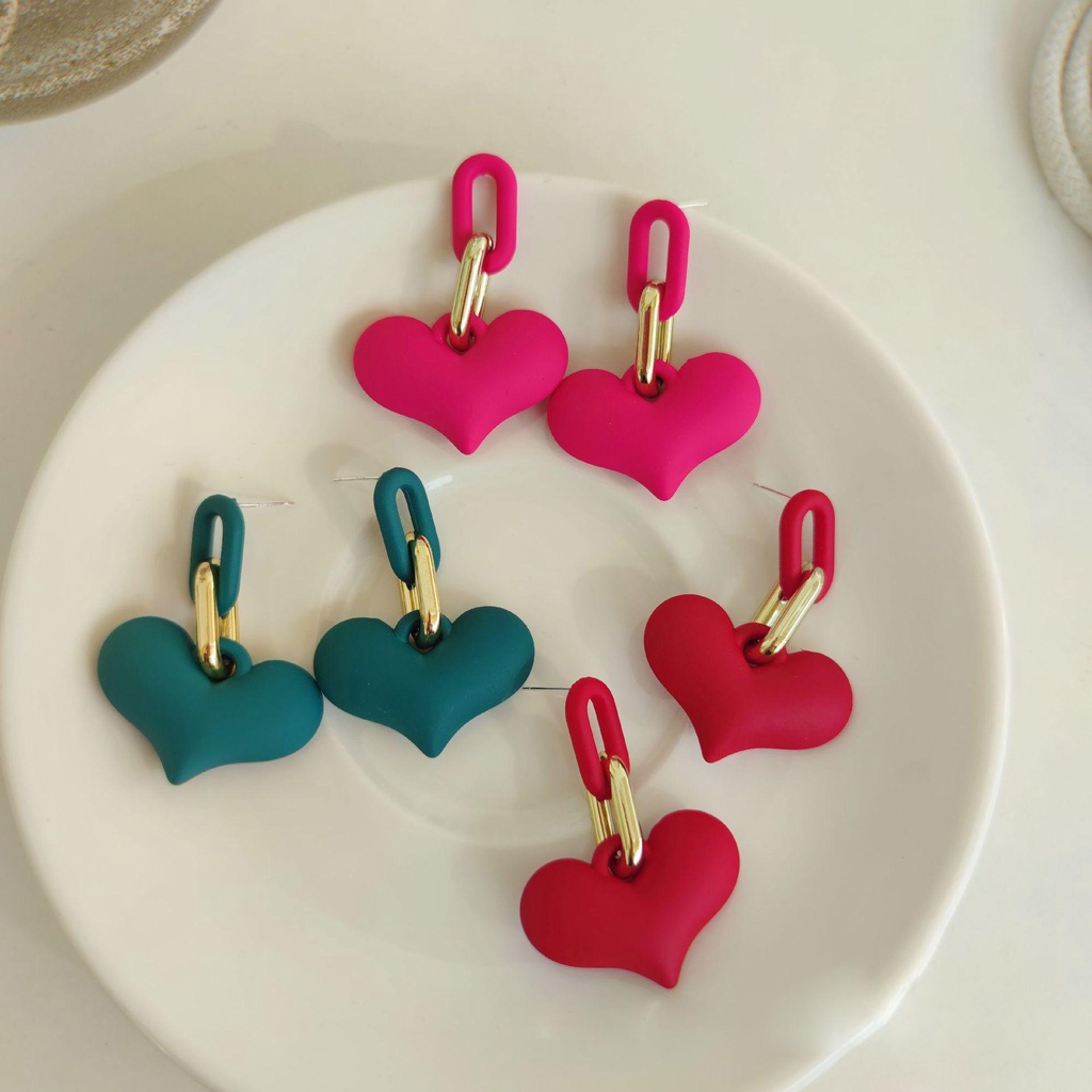 Top Drop Earrings Perhiasan Fashion Cewek Gothic Manis