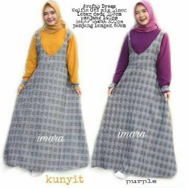 Gamis murah ecer grosir / arafah dress