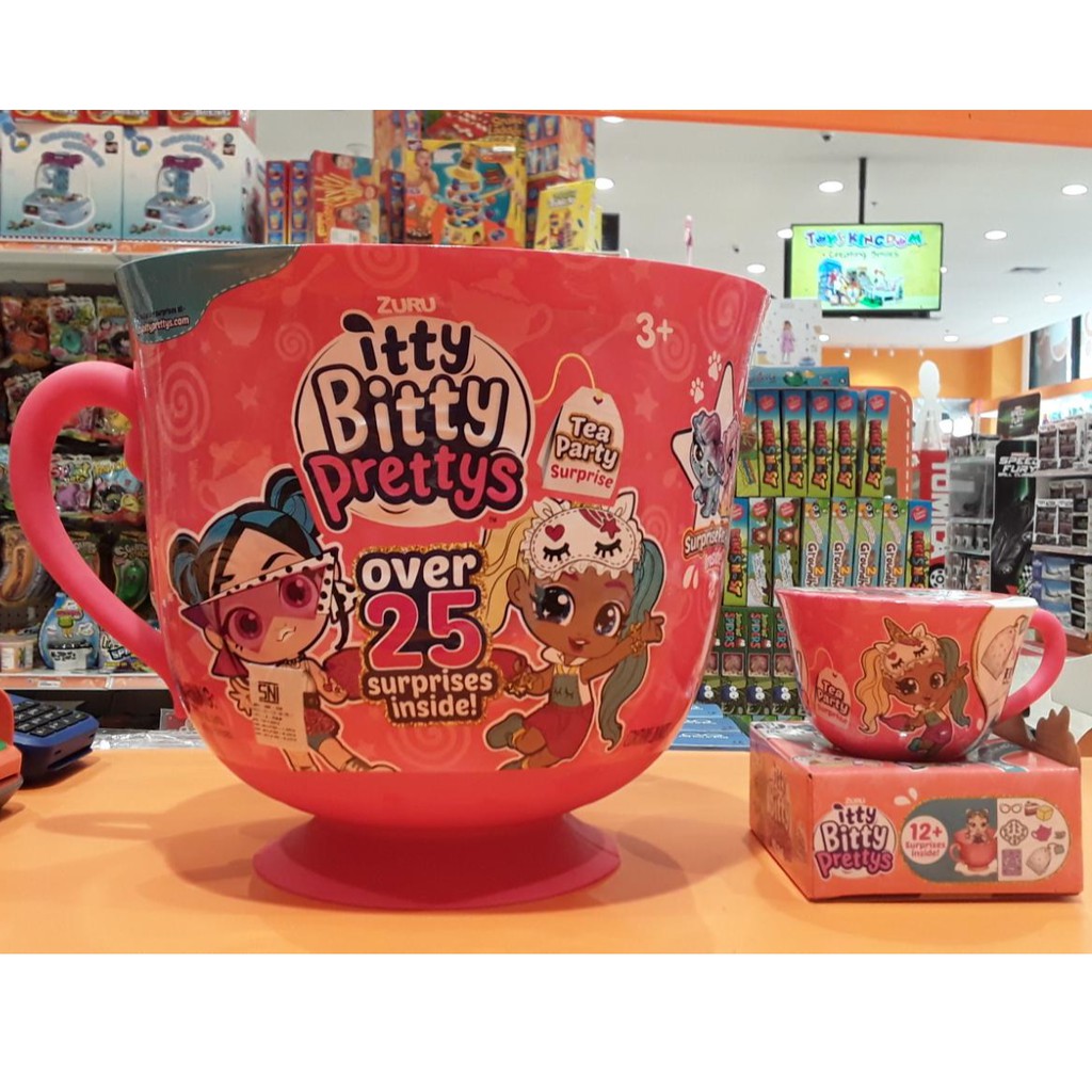 Zuru Itty Bitty Prettys Big (25 surprises) Tea / Small (12 surprises) Tea little