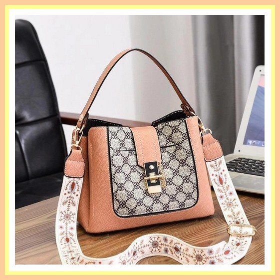 Tas Slempang  Tas Wanita  Tas Selempang Wanita Handbag Gt1721 - Coffee