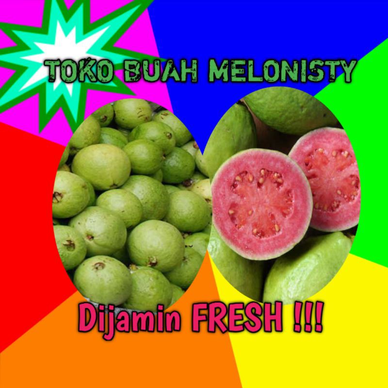 

[ HARGA PER KG] JAMBU BIJI MERAH SEGAR JAMBU JUS