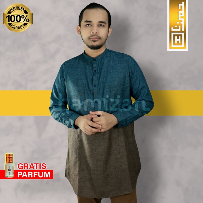 MURAH PREMIUM Pakaian Muslim Baju Koko Pakistan Kurta India Gamis Pria CMB - S