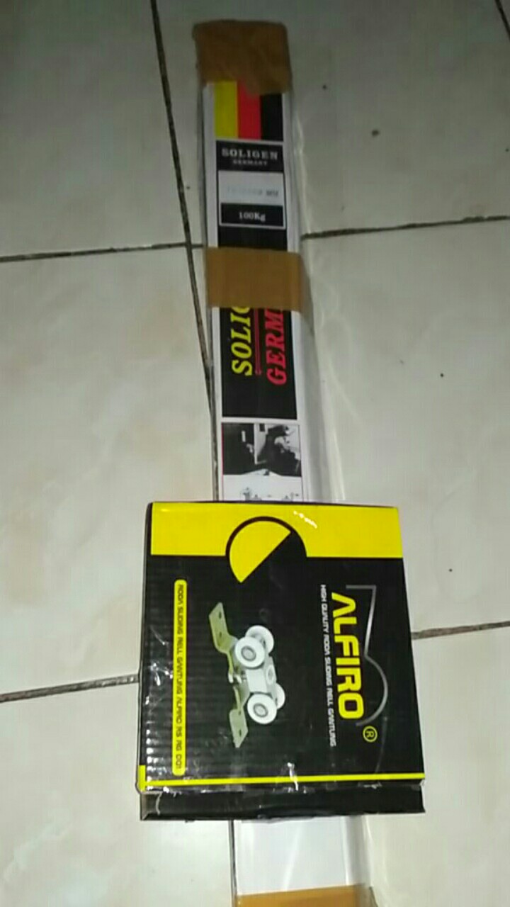 Roda Rel Sleding/ Roda Rel Pintu Geser/ Roda Rel Pintu Geser