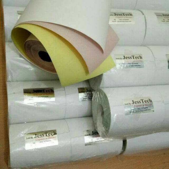 

KERTAS STRUK NCR 75 X 60 3 PLY KASIR