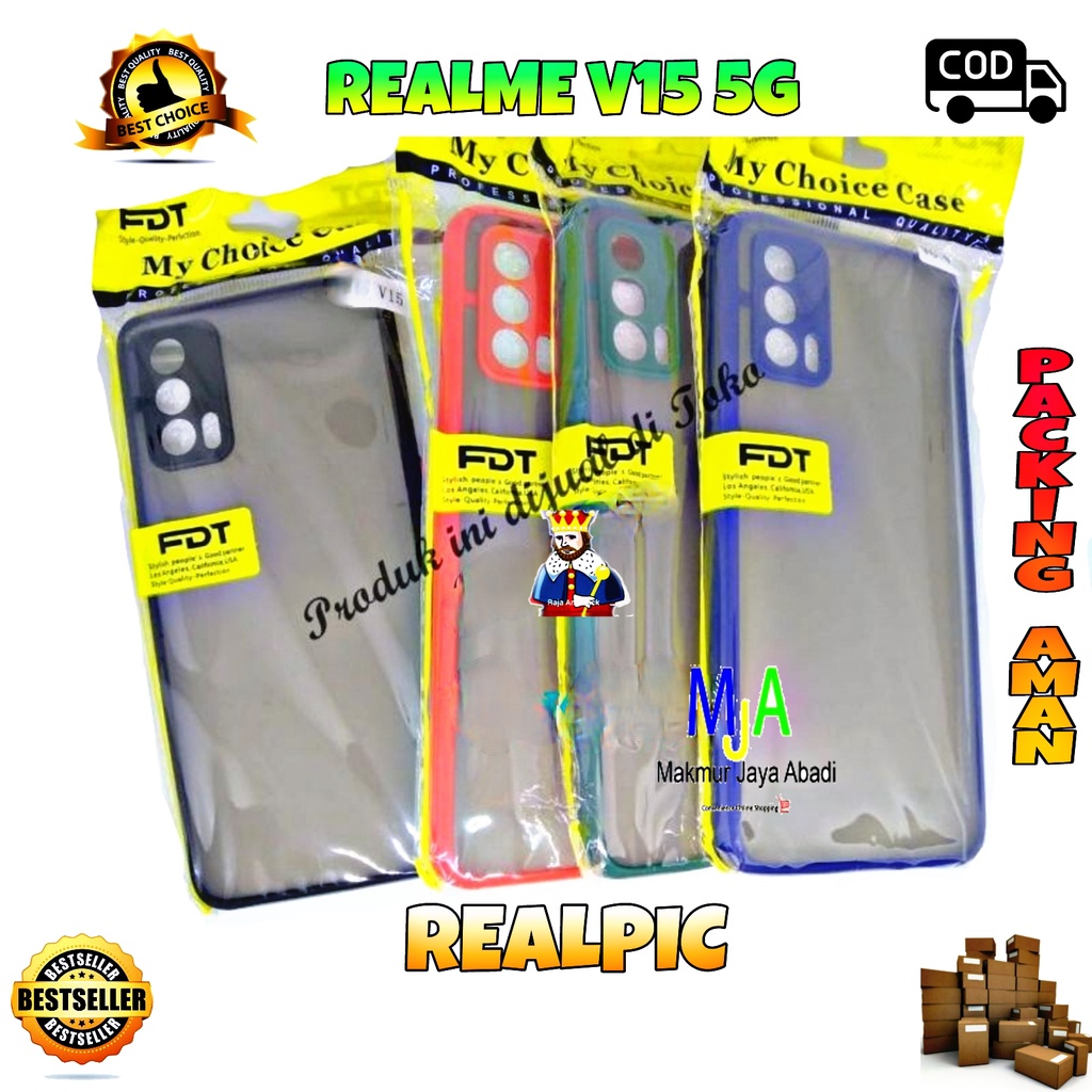 SOFTCASE REALME V15 5G - CASE MATTE FULL COLOUR MY CHOICE BUMPER CASE PELINDUNG KAMERA