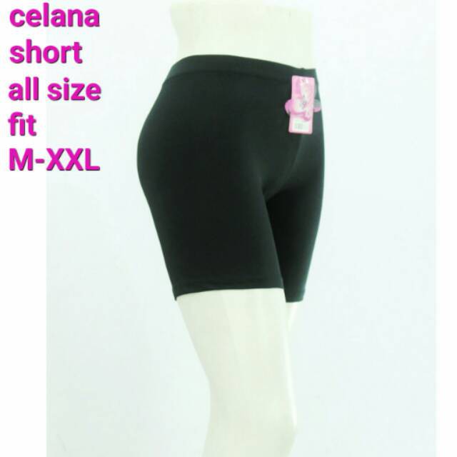 Celana Legging Pendek Jumbo BB 65-85Kg