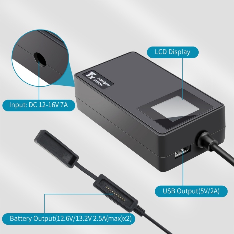 Zzz Hub Charger Baterai 3 in 1 Untuk Mavic AIR 2