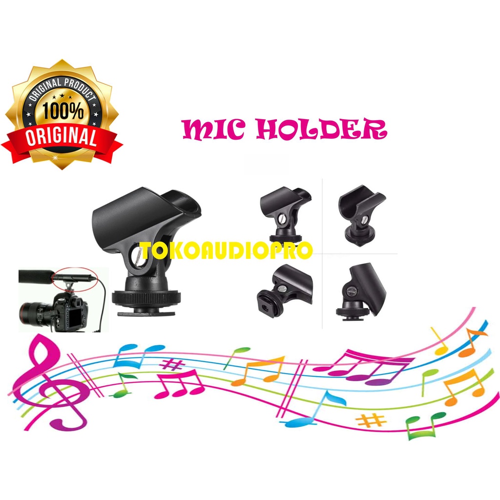 Jepitan Microphone Shotgun for Camera DSLR Holder Mic