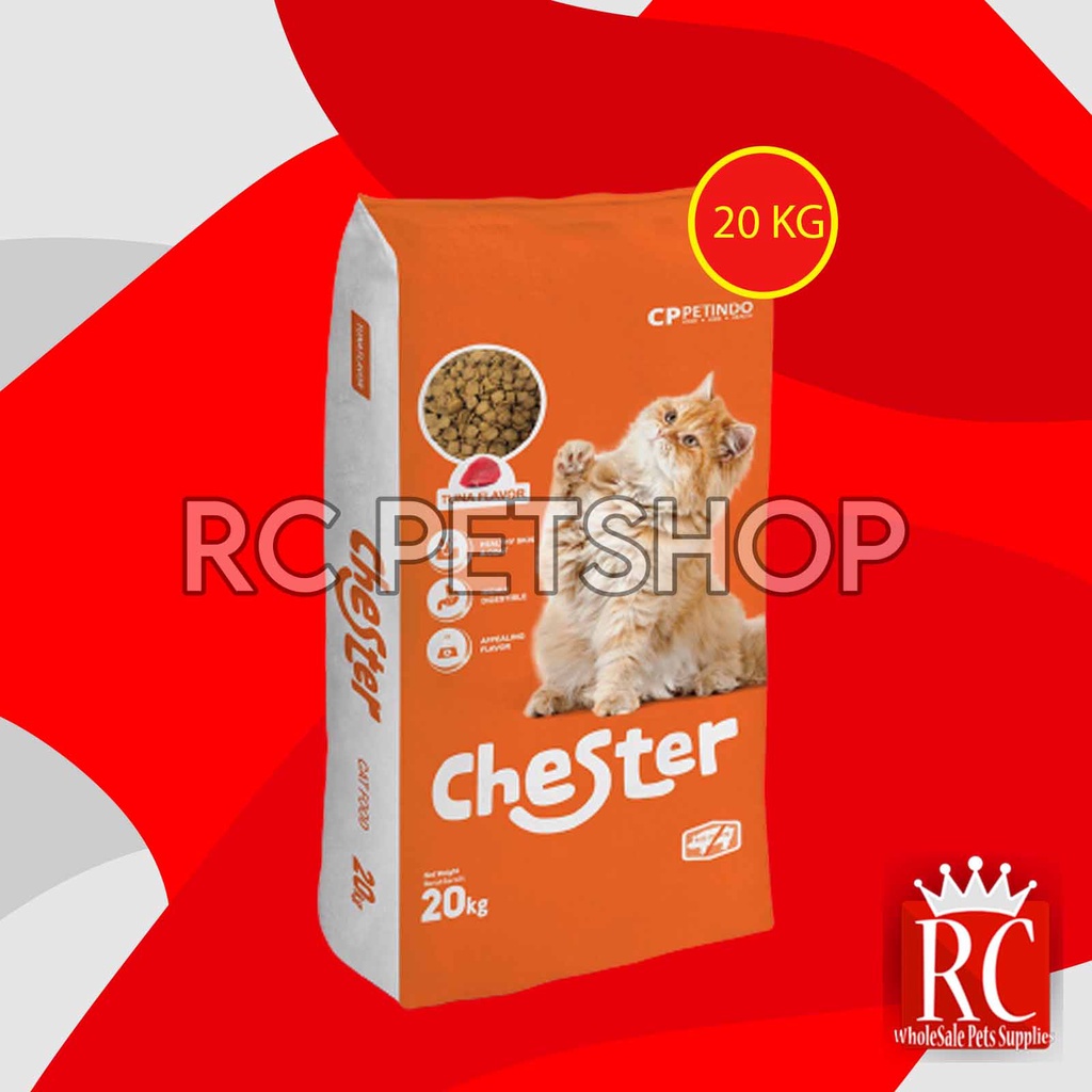 Chester Cat Food Adult Makanan Kucing Dewasa Tuna 20 Kg