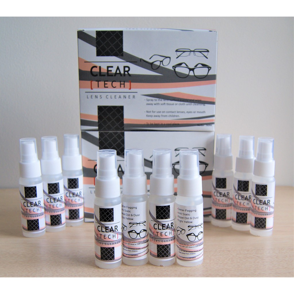 CAIRAN PEMBERSIH LENSA KACAMATA CLEAR TECH 30 ML