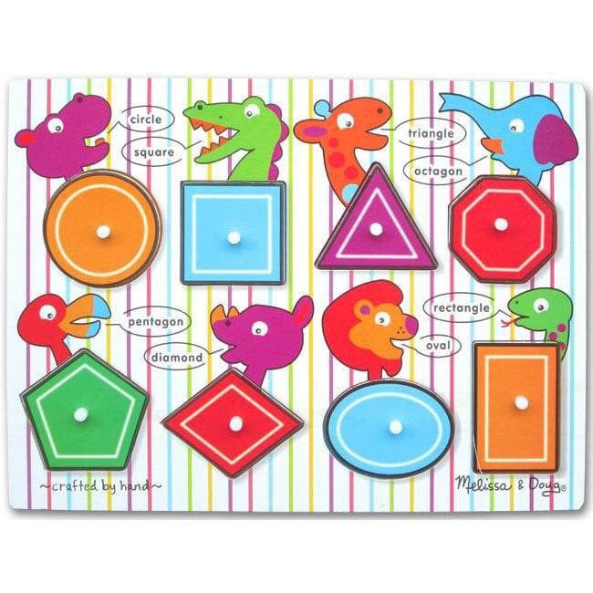 Puzzle Kayu Puzzle Mainan Kayu Anak Puzzle Shapes