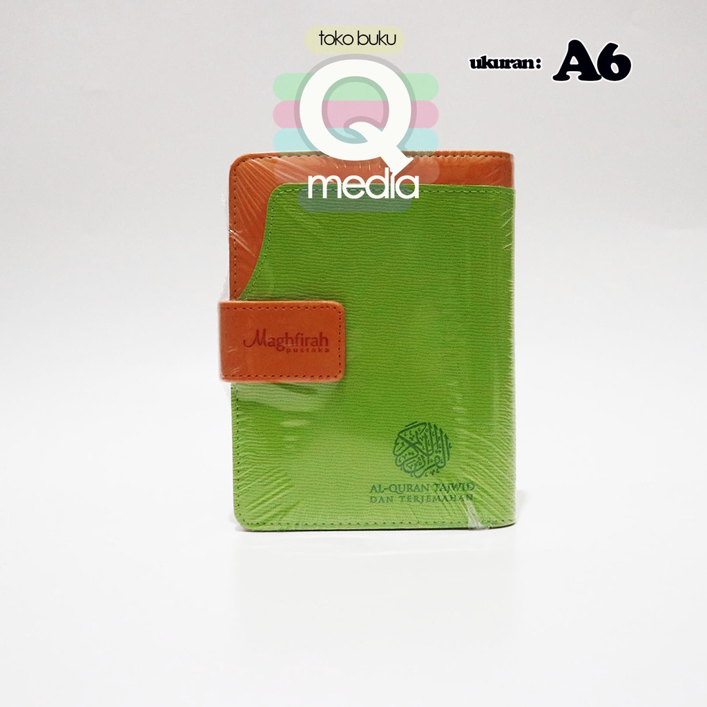 A6 Al Quran Al Jalil Terjemah Tajwid Warna Rainbow Magnet Maghfirah | Al Quran Al Jalil A6 | Al Qura