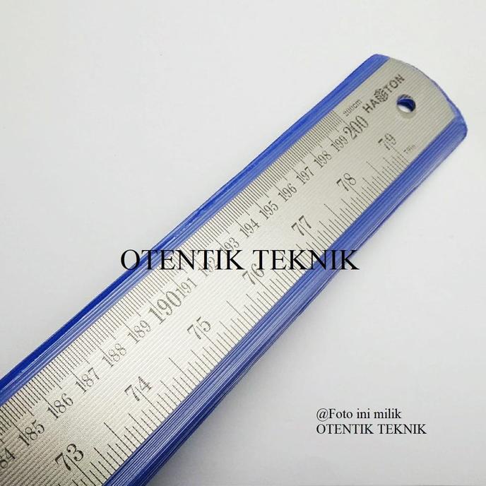 

PENGGARIS BESI 200 CM - 2000 MM - 2 METER - STEEL RULER 80 INCH