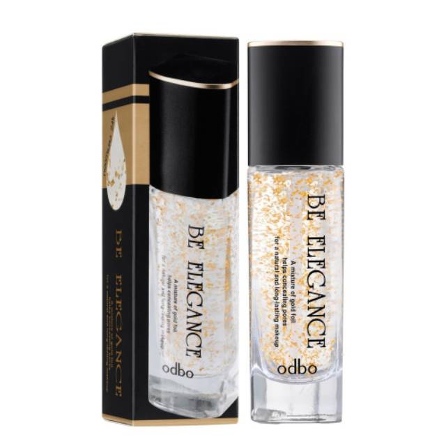 ODBO Be Elegance Makeup Base Gold Foil 24k #OD433 Thailand / Primer Face Emas / Concealing Pores