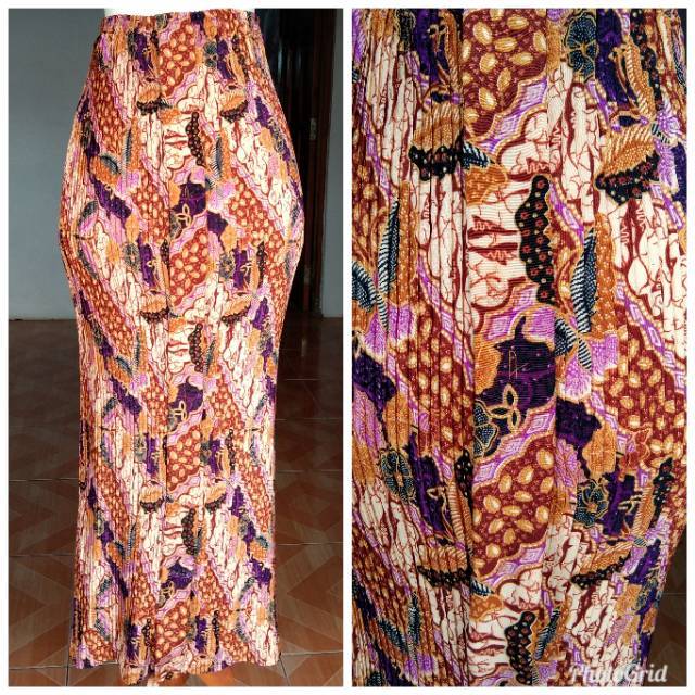 55 Inspirasi Terbaru Rok Batik Wiru 