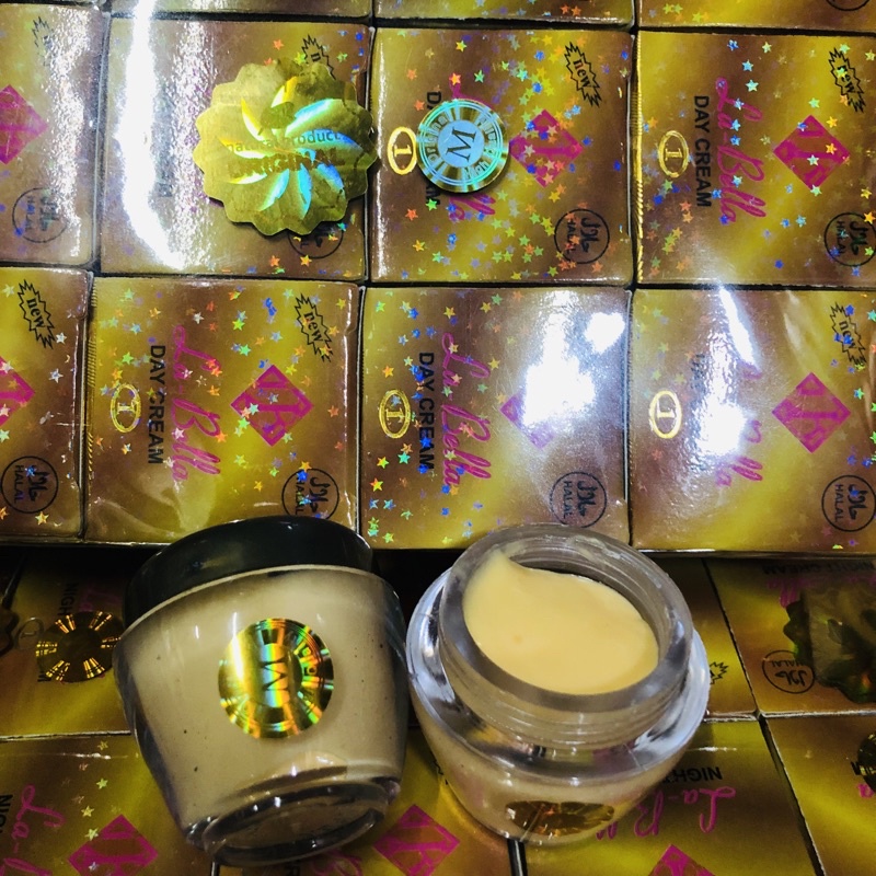 CREAM LABELLA GOLD SIANG ORIGINAL ASLI