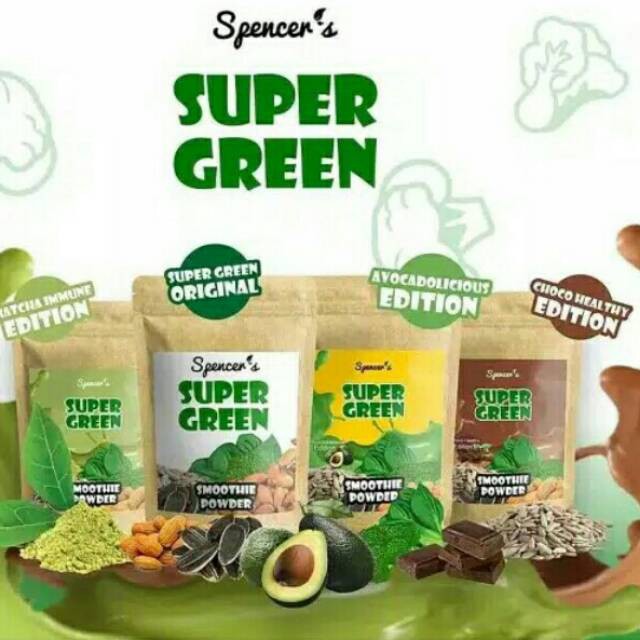 

Suplemen Sehat, Super Green Smoothie Powder 100gr