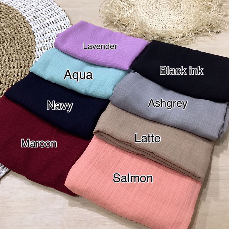 kain kebaya sifon korea