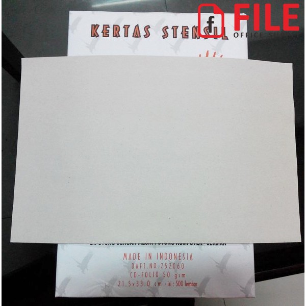 

Kertas Buram Folio F4 / Flip Chart Koran / Kertas Stensil