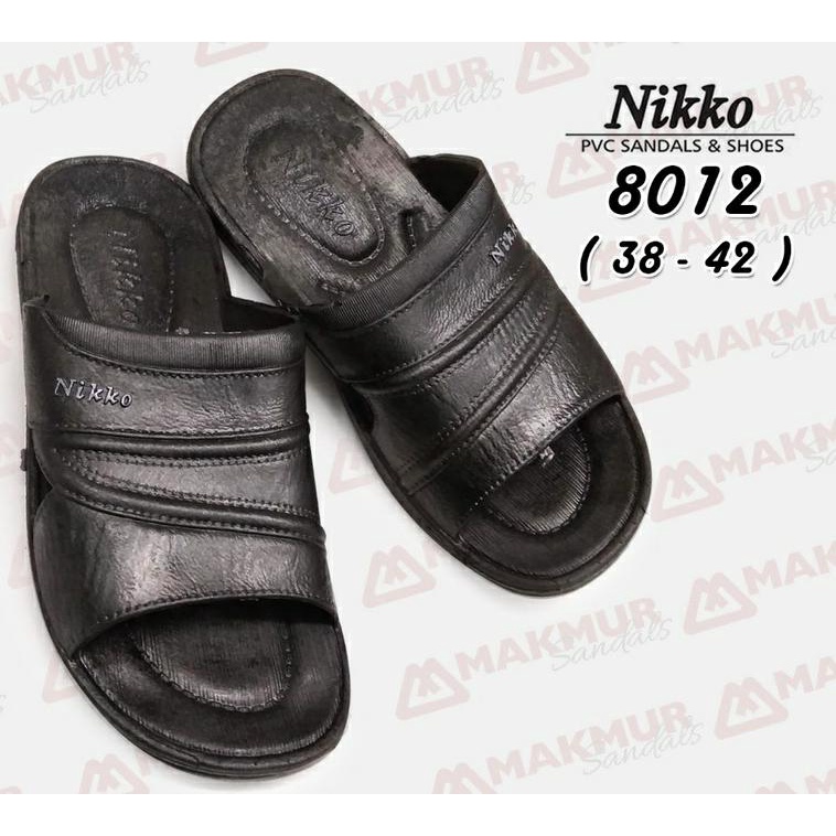 38-42 SANDAL PRIA DEWASA NIKKO 8012 SANDAL SLIDE SANDAL TERMURAH PRIA SURABAYA 2W