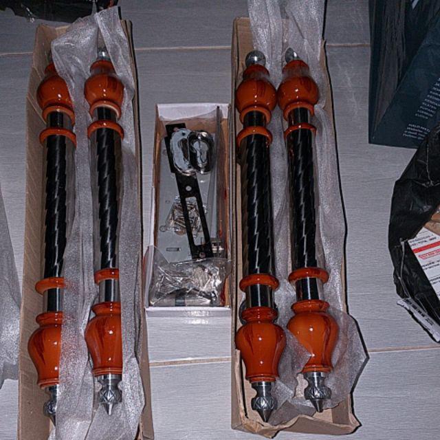 Handle Pintu Stainless 42cm 2set+kunci