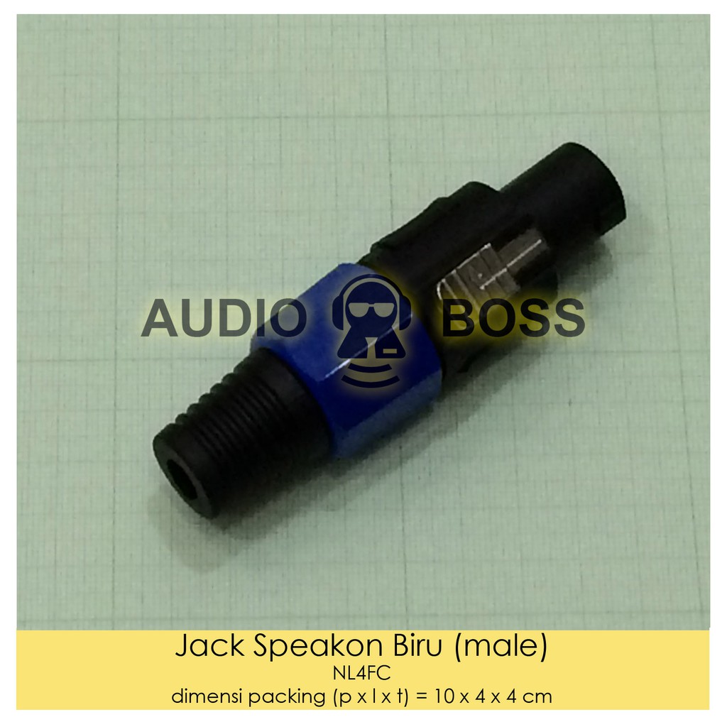 harga jack speakon 1 set