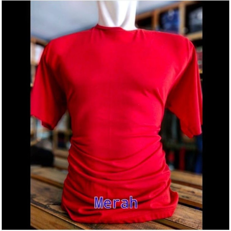 [COD] Kaos Polos Cotton Comed 30s | Kaos Oblong Premium S - XXL | Baju Kaos Distro Dalaman Olahraga | Baju Basic Bahan