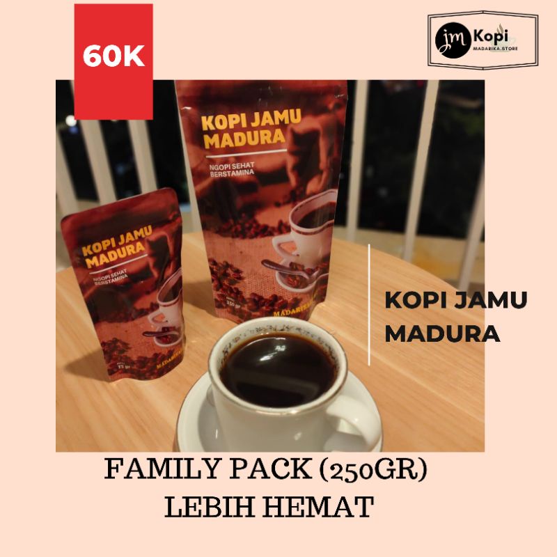 

Kopi Rempah/Kopi Jamu Madura (Family pack 250gr)