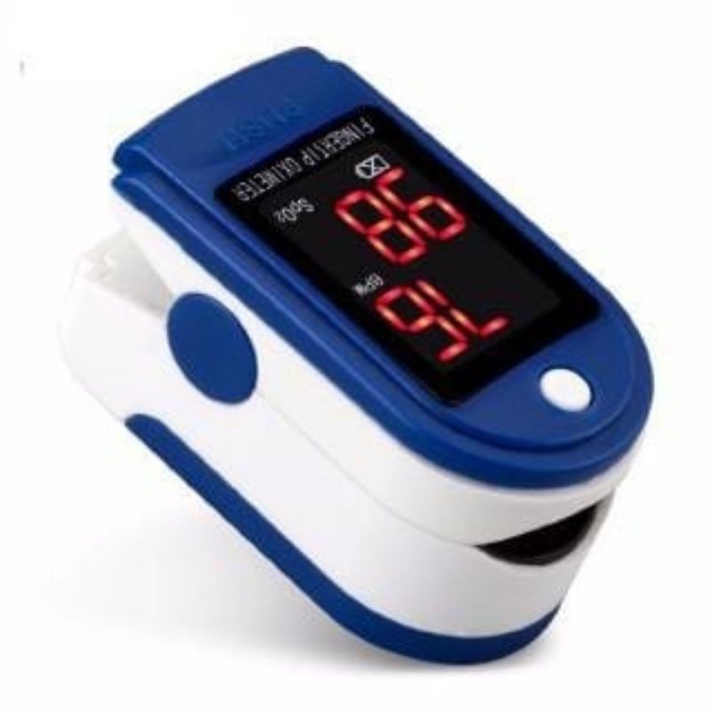 SilverTech Oximeter Digital untuk detak jantung dan kadar oksigen dalam darah Spo2