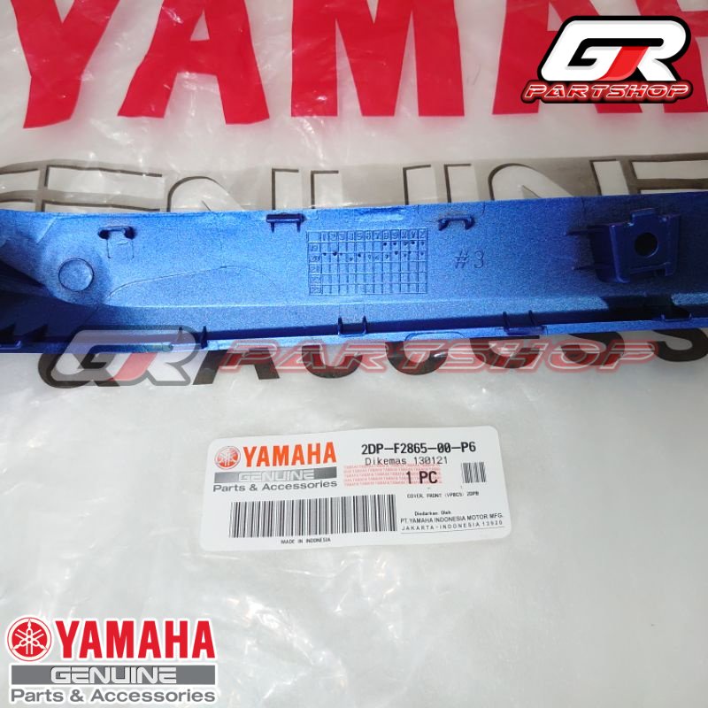 PANEL U TAMENG BIRU GLOSSY 2DP-P6 NMAX OLD ORIGINAL YAMAHA BODY ALIS DASI DEPAN ORI YGP