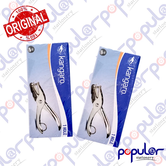 

Punch Hole / Perforator / Pembolong Kertas 1 Hole Kangaro