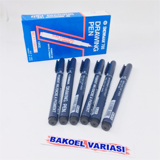 

Drawing Pen Snowman FT700 / 0.5 - Black