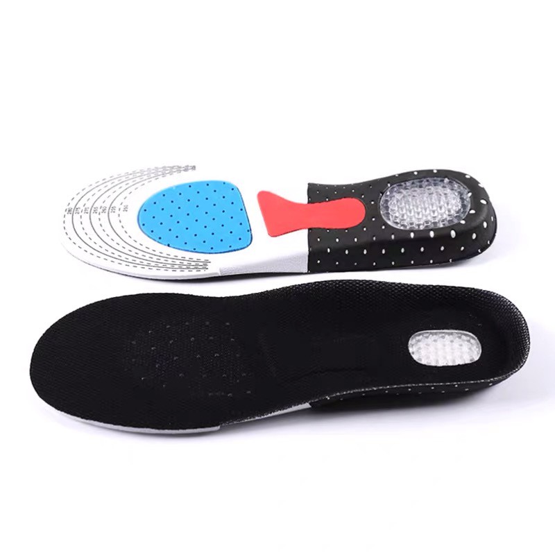 Shoe Pad Silicone Alas Kaki Sepatu Gel Insole Empuk Sepatu Sneaker Anti Bau Dalam Shock Absorb Orthotic