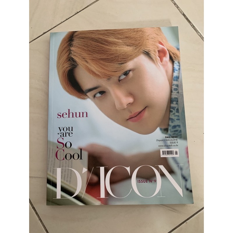 DICON YOU ARE SO COOL EXO SC DISPACTH MAGAZINE SEHUN COVER