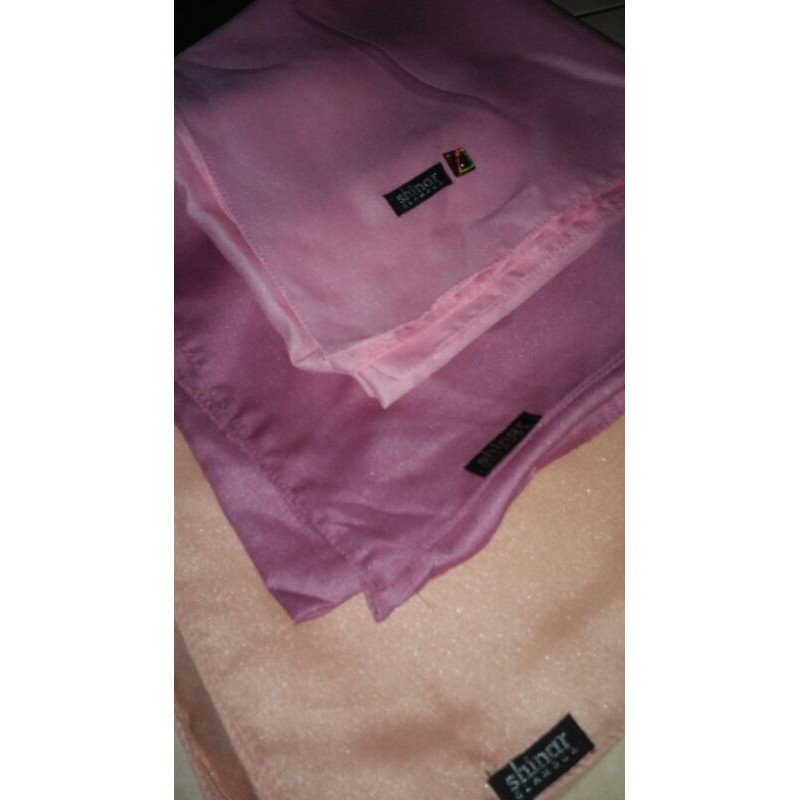 HIJAB PREMIUM SHINAR ANSANIA, (baby pink, dusty pink, Salem)