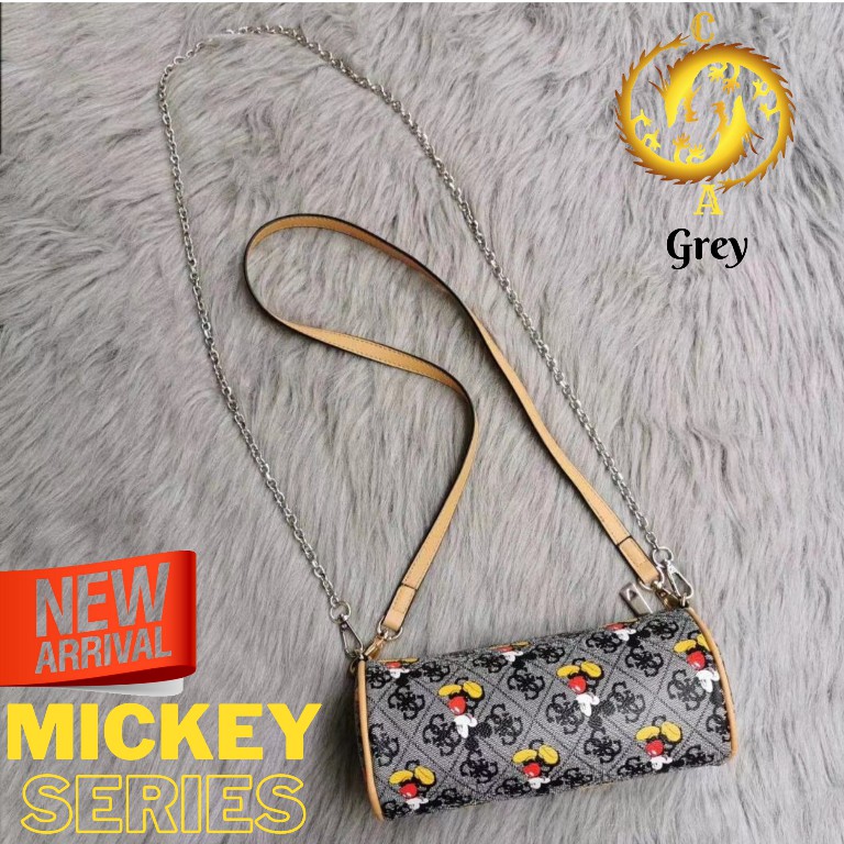 [CLEARANCE SALE] GUESS SLINGBAG SHANTAL MICKEY SERIES AUTHENTIC QUALITY