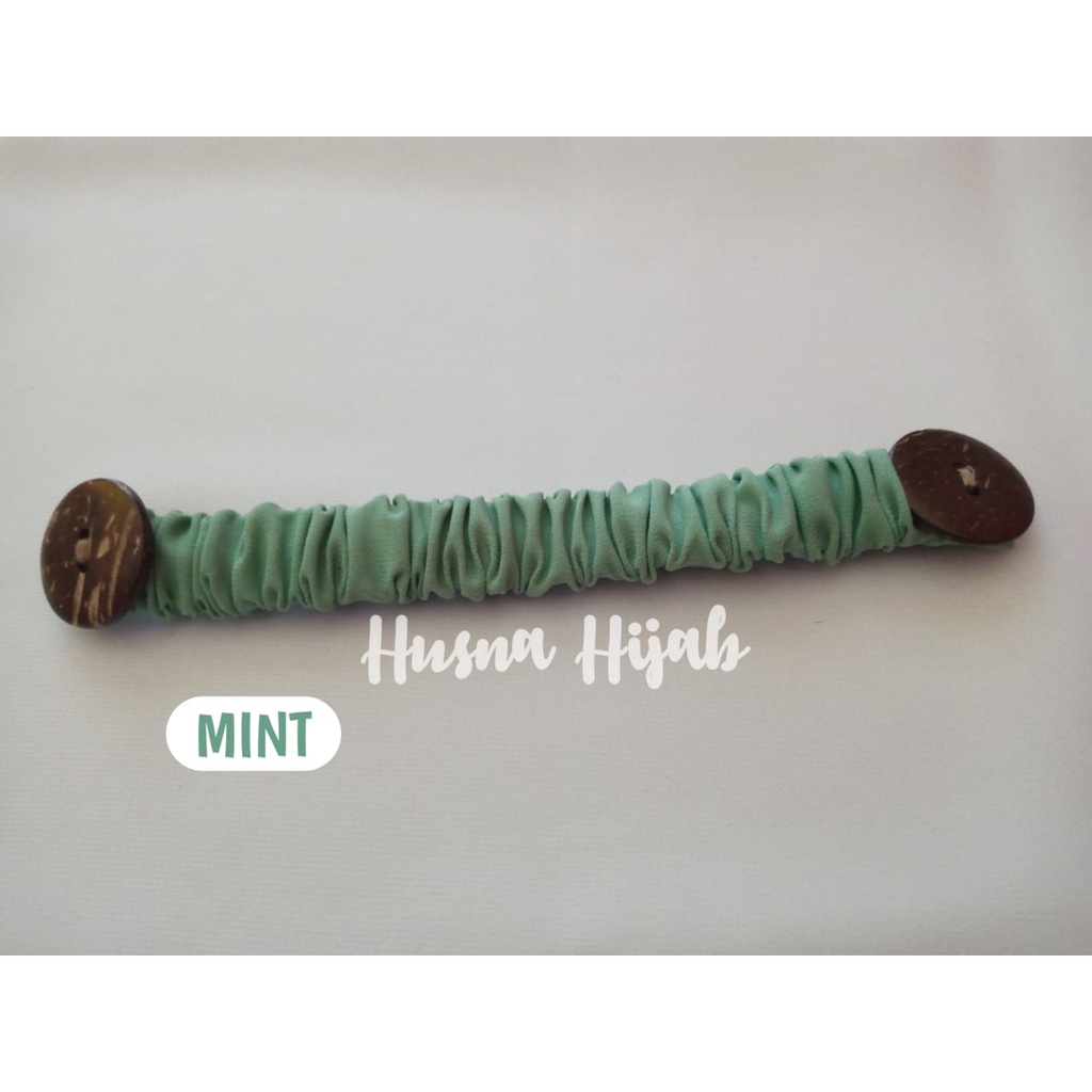 [BRAND HUSNA HIJAB] Pengait Masker Hijab 1 Lusin /  Konektor Kancing Masker 12 Pcs / Grosir Konektor Masker