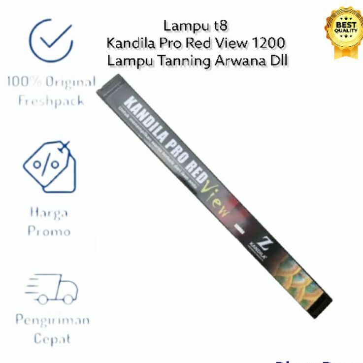 KANDILA PRO 1200 RED VIRE SERIES 120CM 25W LAMPU LED T8 TANNING ARWANA DLL