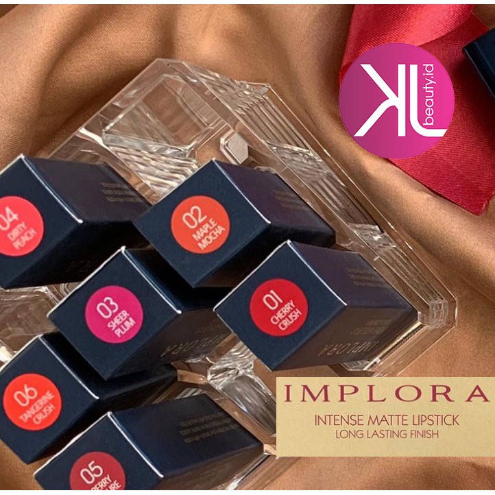 Implora Intense Matte Lipstick Long Lasting Finish