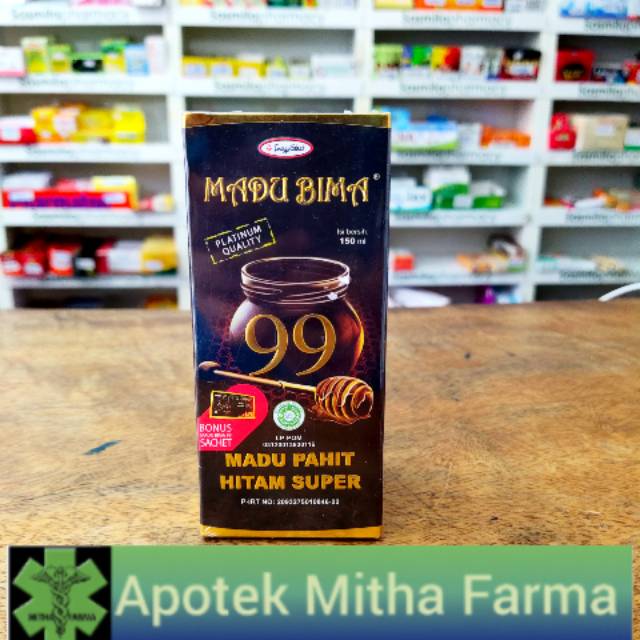 

Madu Bima 99 Madu Pahit Hitam Super 100ml