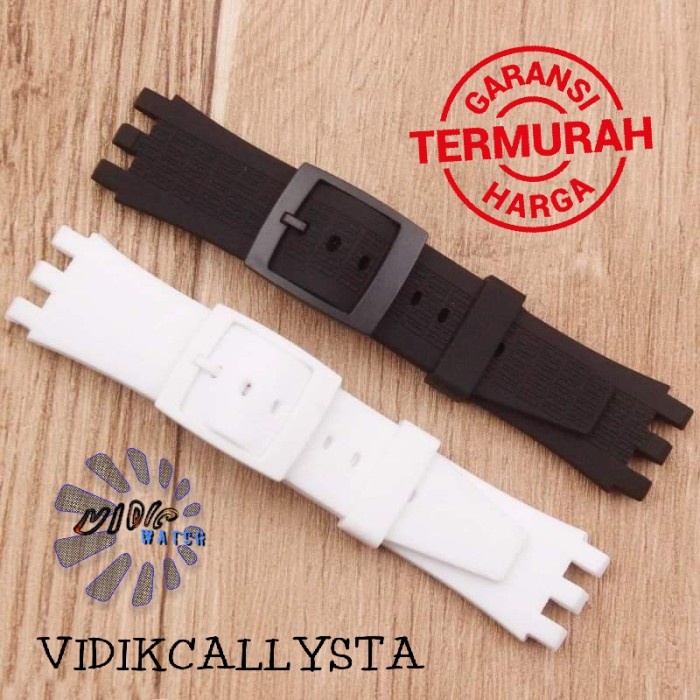 STRAP TALI RUBBER KARET IRONY CRONO VGK403 SVGK406 SVGK409 402