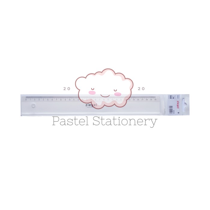 Penggaris Ziegel Panjang 30cm - Rotring Ziegel Flat Ruler 30 cm