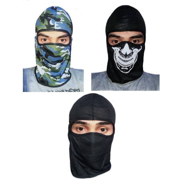 Sebo/Kupluk Ninja/Sebo Ninja/Topi Kupluk/Sebo Tengkorak/Sebo Army/Masker Buff Ninja