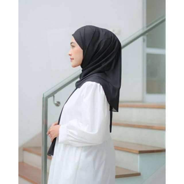 hijab/Jilbab Pashmina Curve Oval / pashmina curve malay / pashmina curve premium